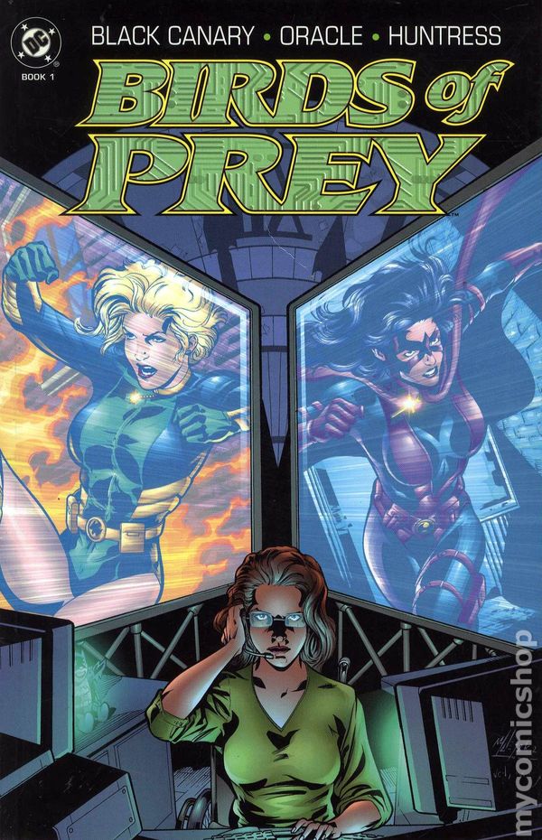 Birds of Prey, at first by Chuck Dixon but made famous by Gail Simone!