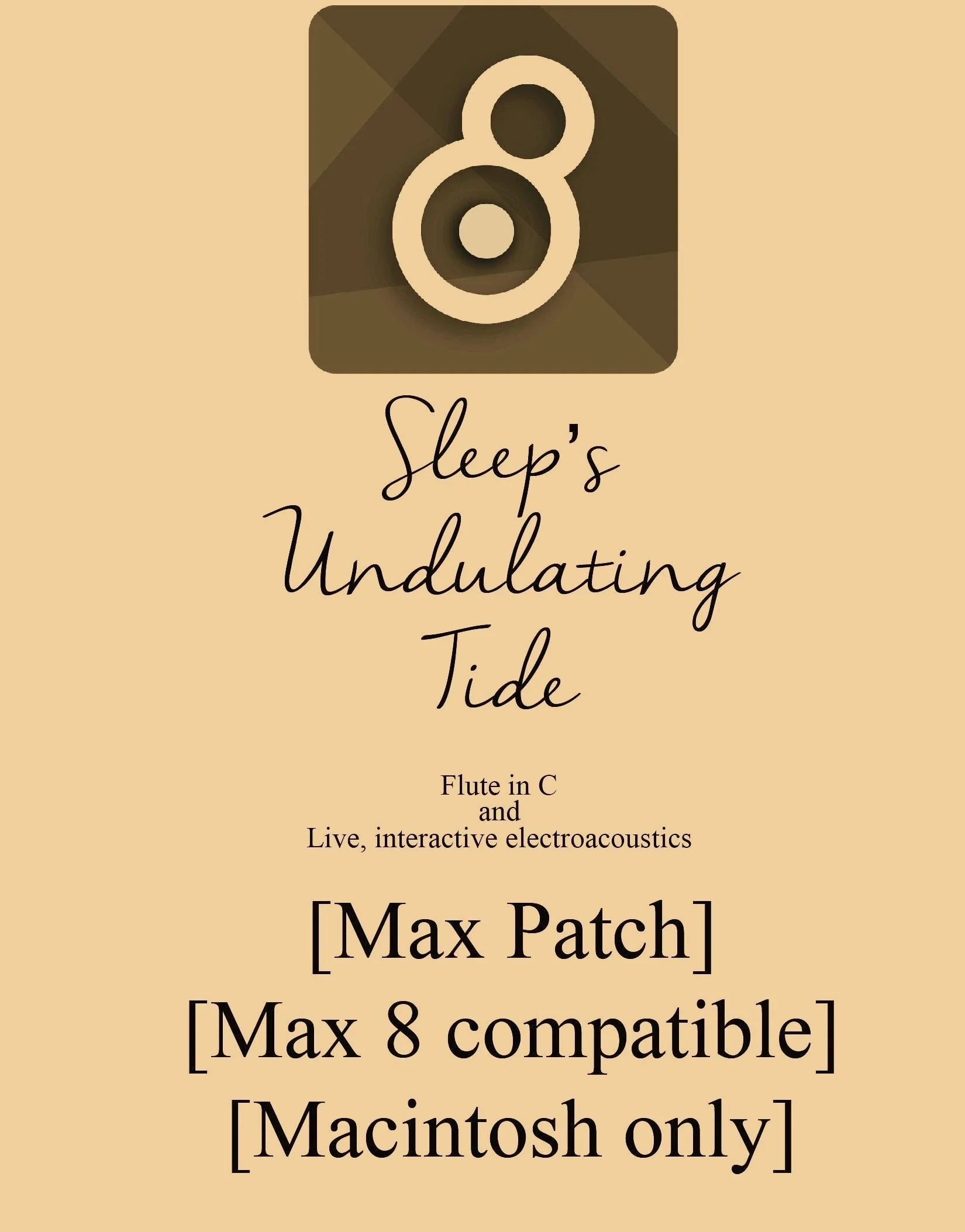 Sleep's Undulating Tide Max Patch - Max 8 (Macintosh Only) **UPDATED 05.2020**