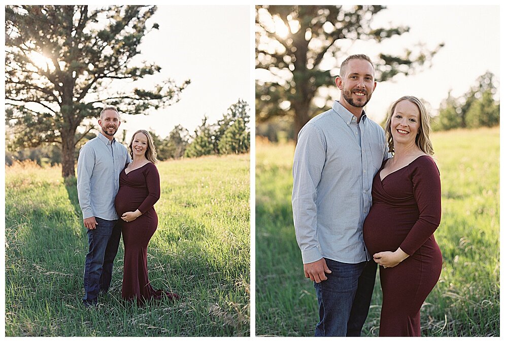 The Schroeder's Maternity Photography Bismarck, North