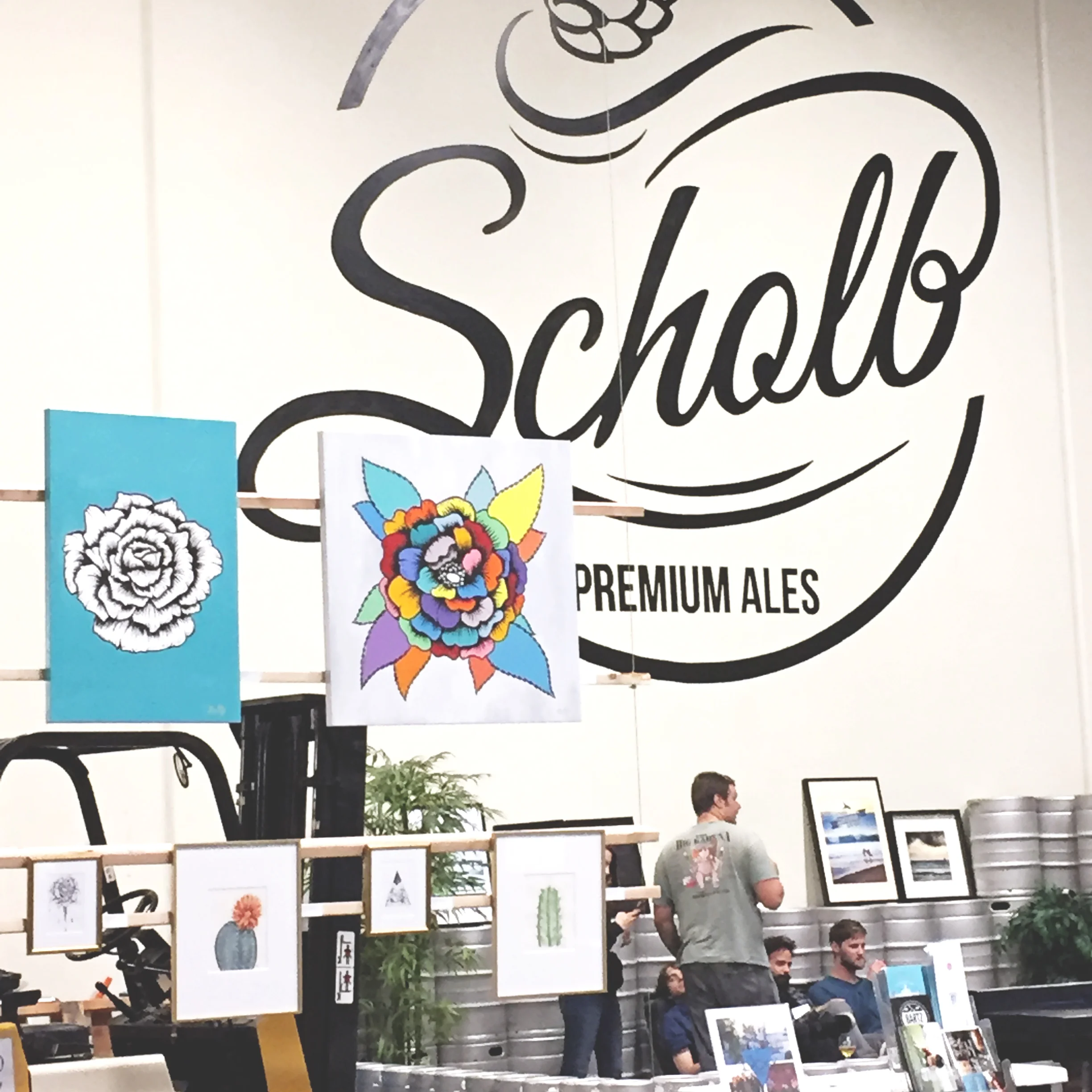 LA Local Flavor: A Night At Scholb With Art + Beer 
