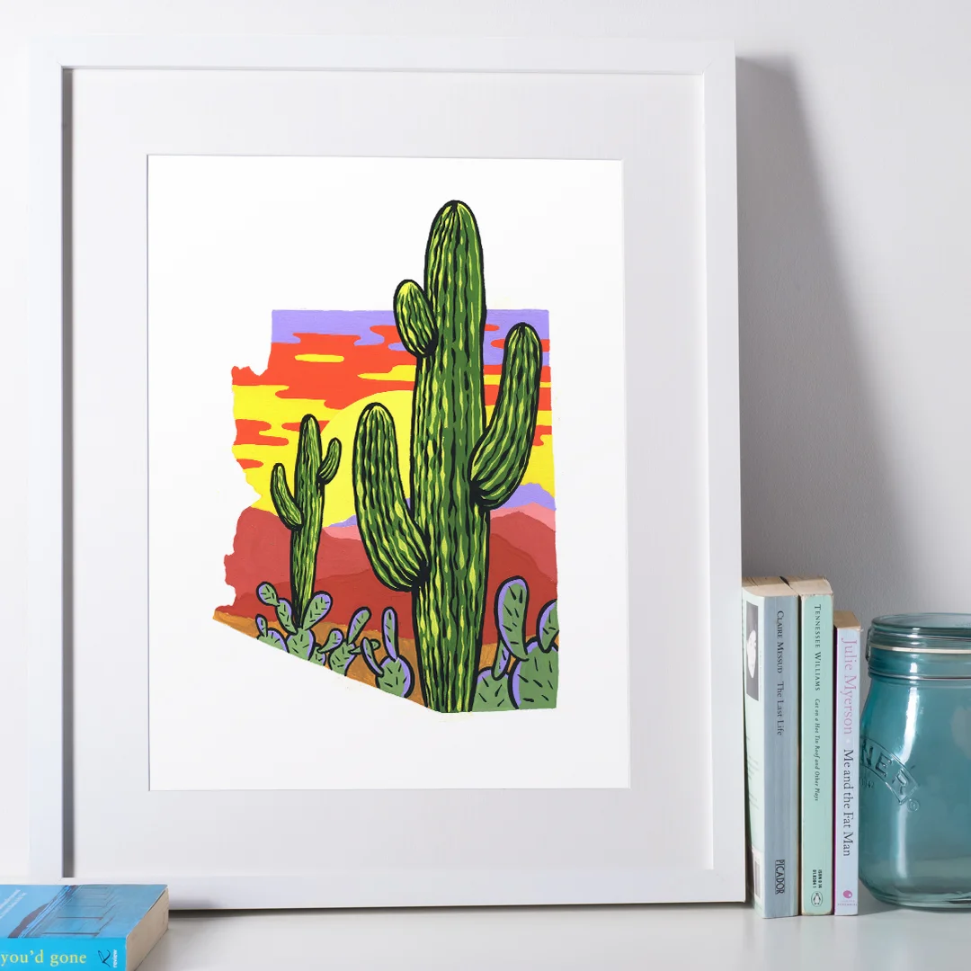 Arizona Saguaro Sunset Preview