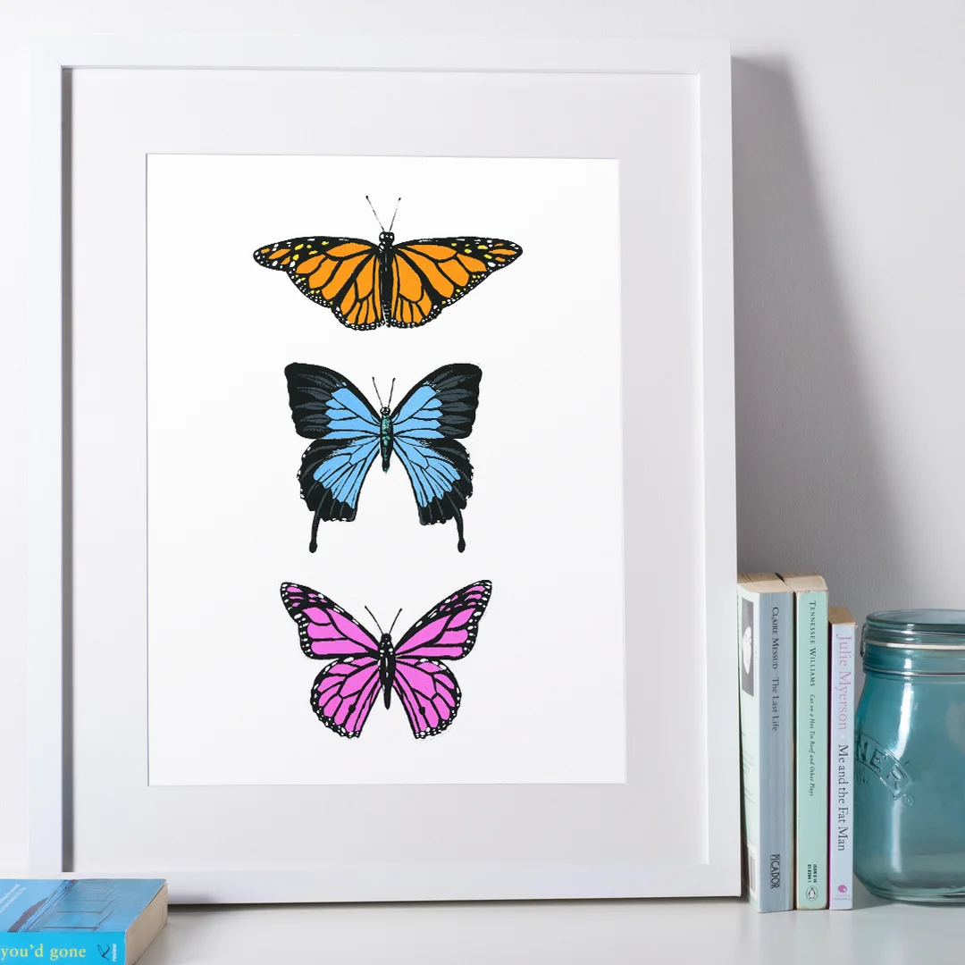 Butterflies | Art Print #072