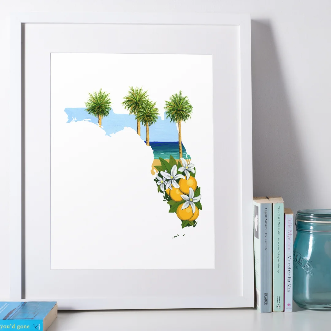 Florida Pride Print