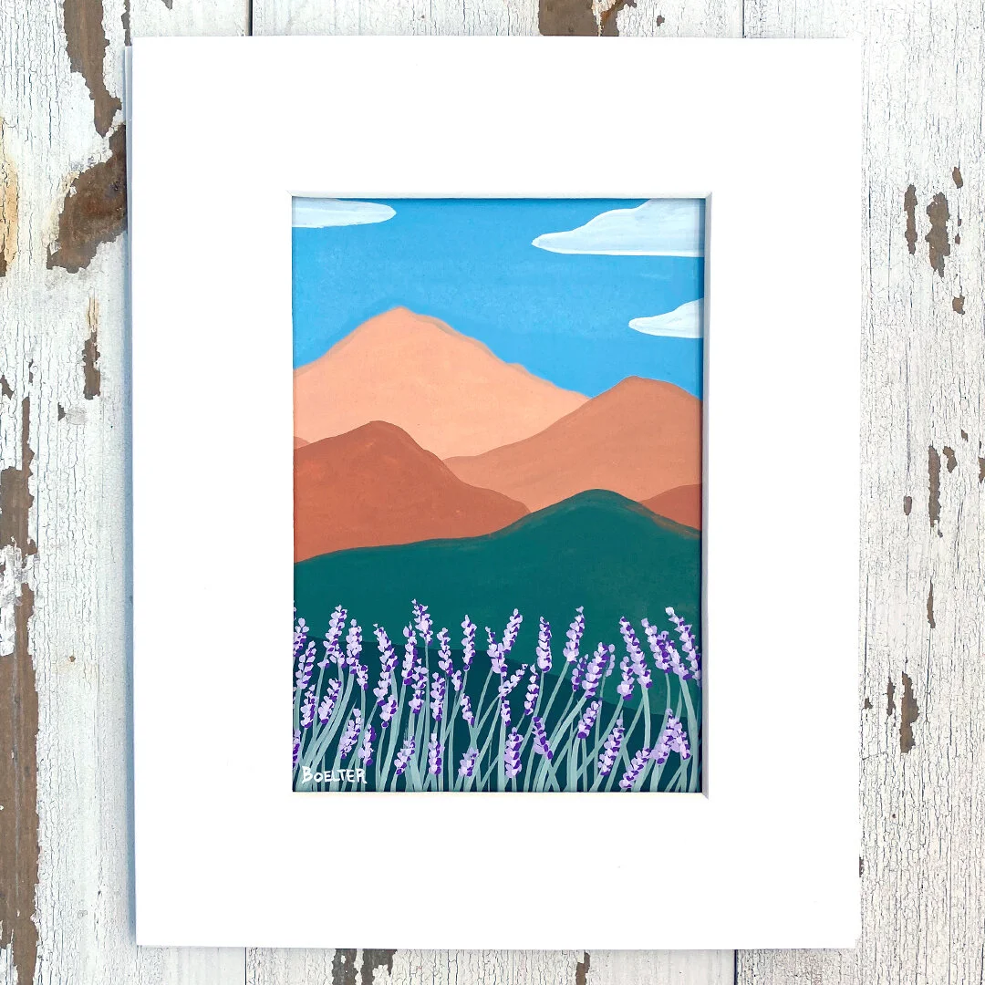 Lavender Landscape #01
