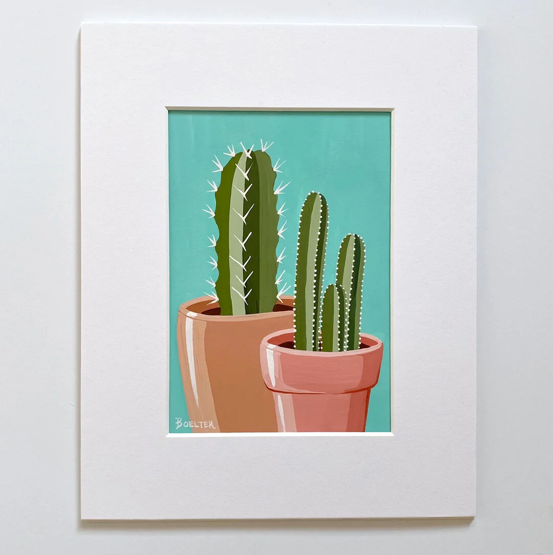 Potted Cacti #10 (2021) | Original