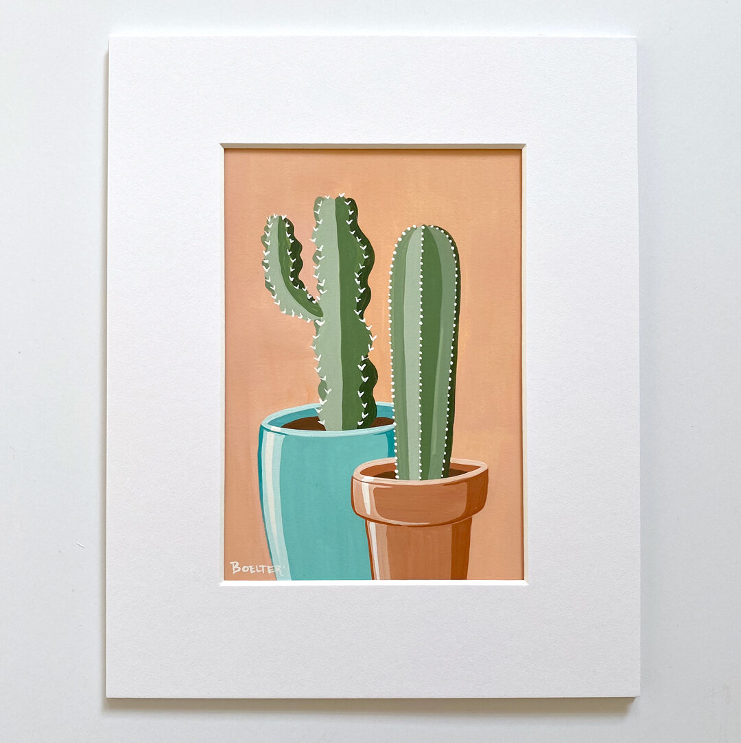 Potted Cacti #13 (2021) | Original