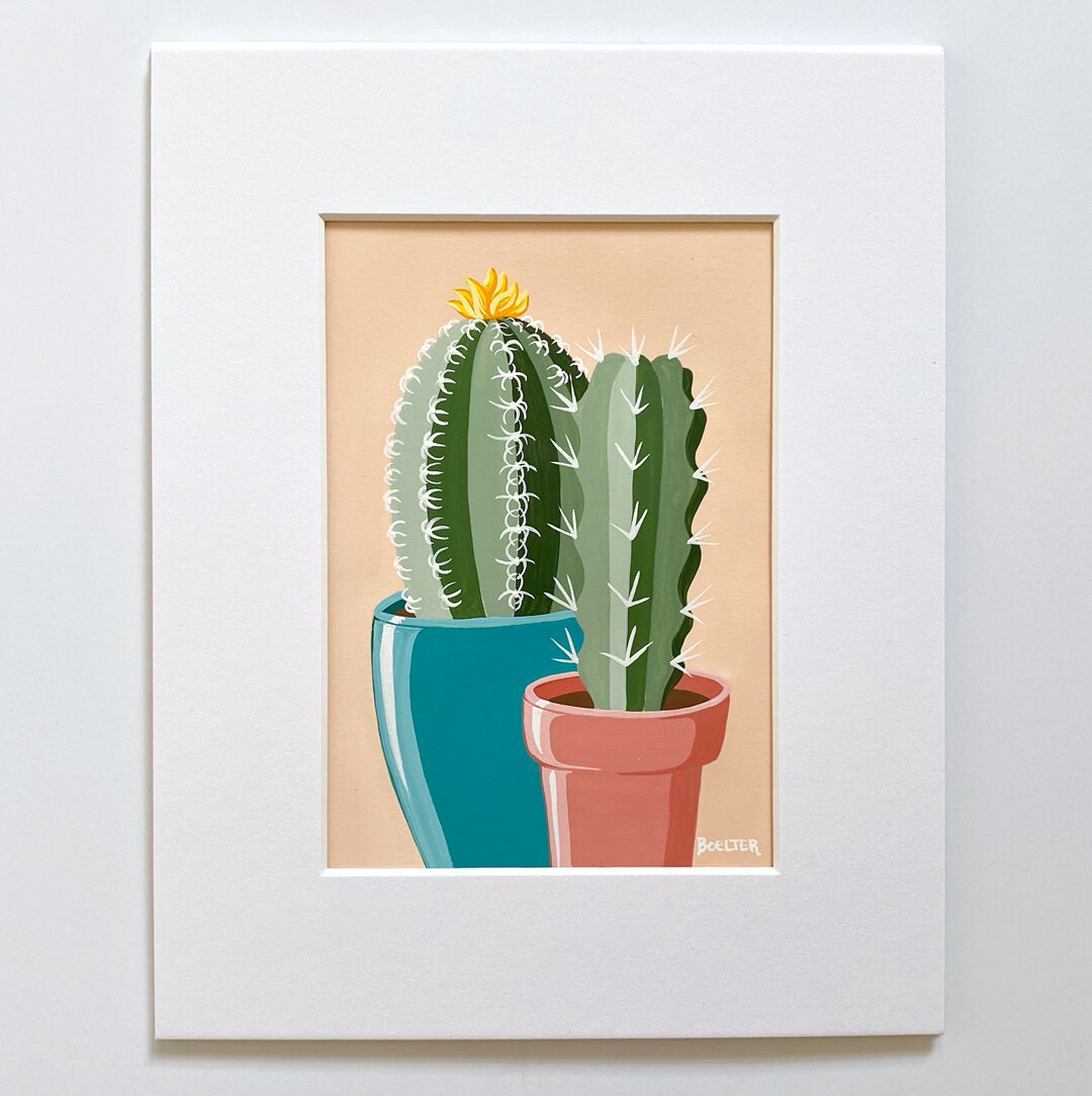 Potted Cacti #15 (2021) | Original