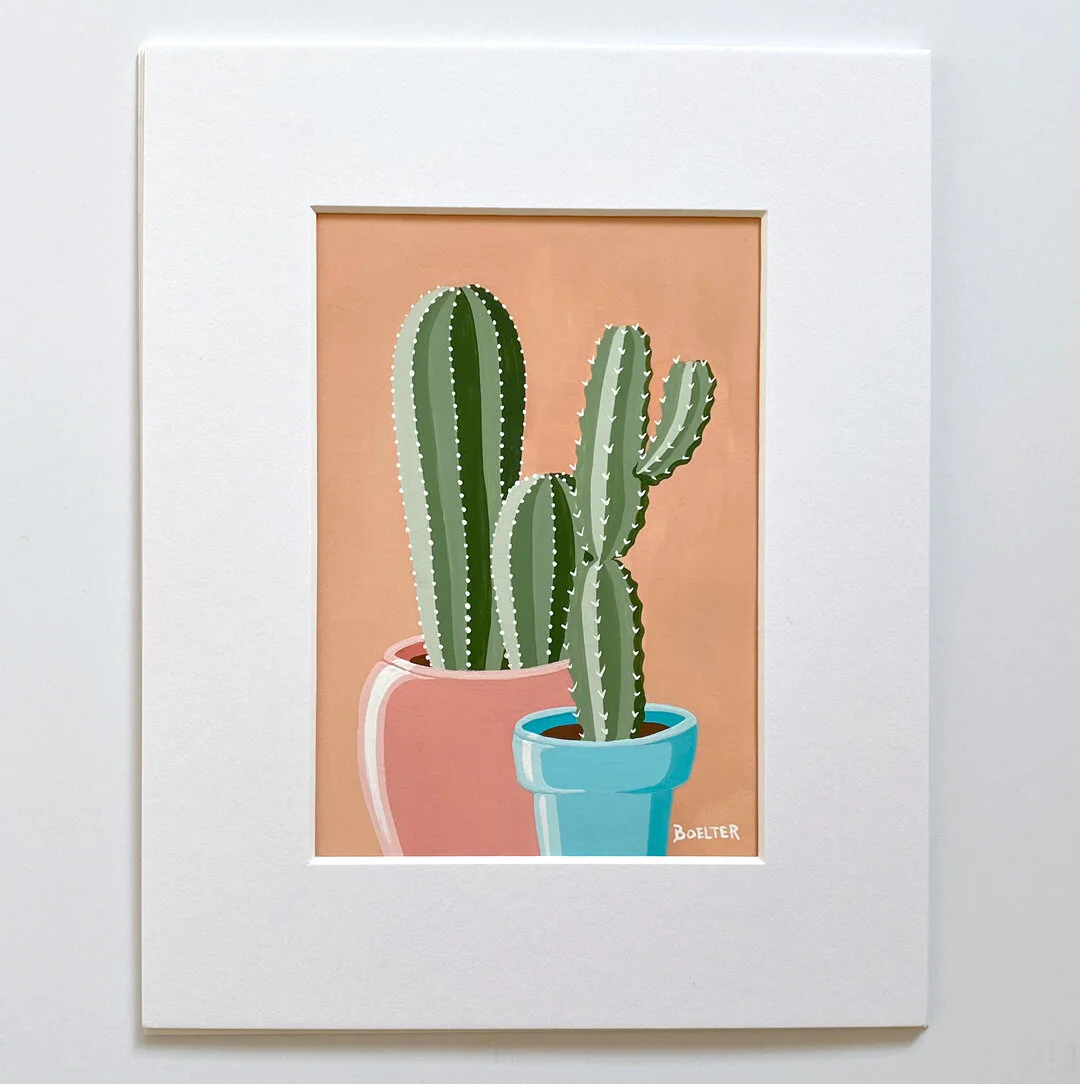 Potted Cacti #17 (2021) | Original