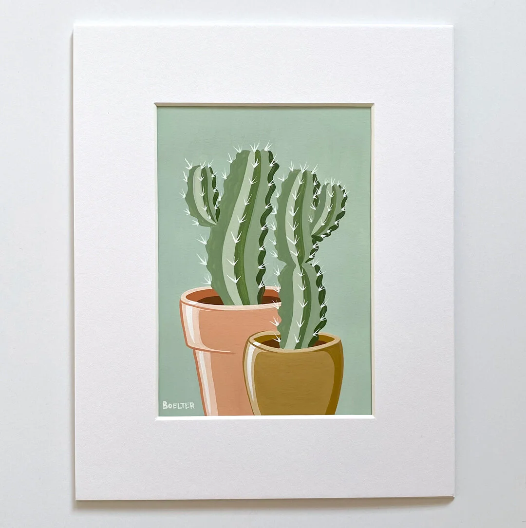 Potted Cacti #18 (2021) | Original
