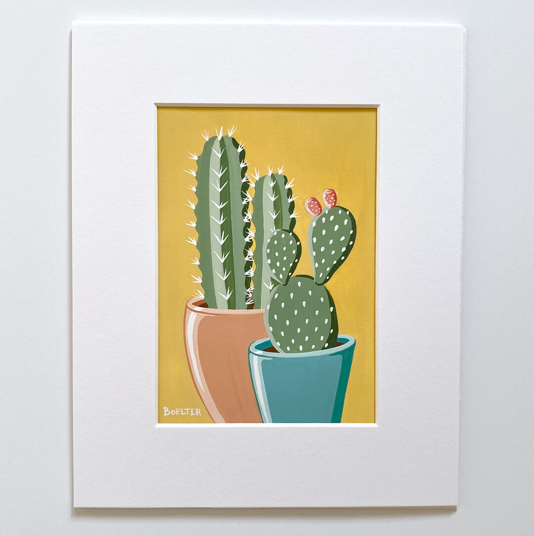 Potted Cacti #19 (2021) | Original