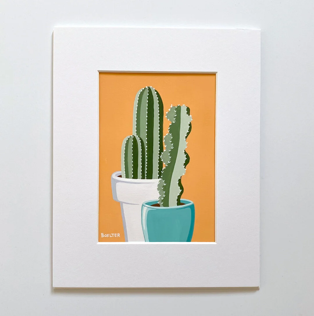 Potted Cacti #23 (2021) | Original