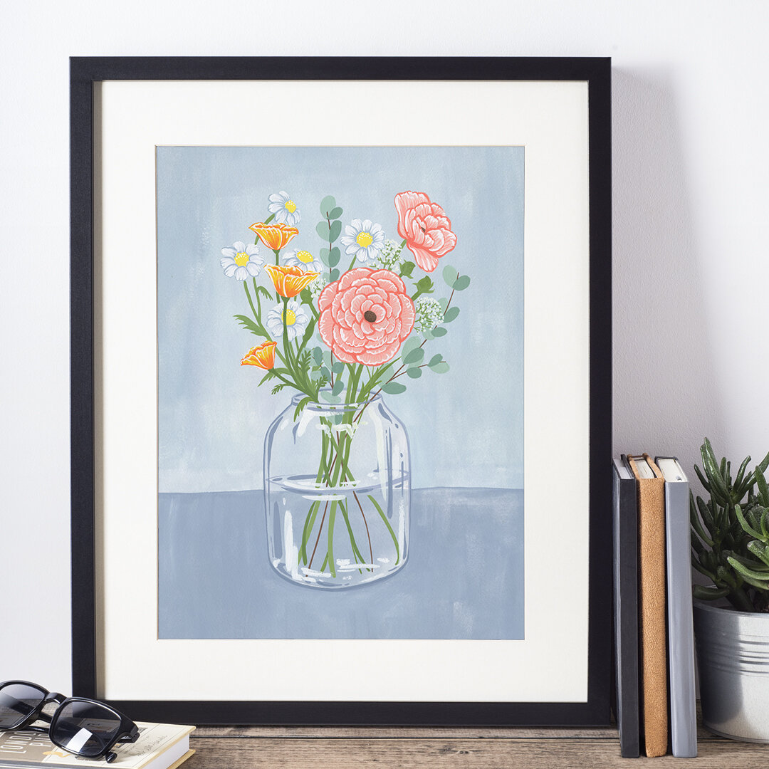 Bouquet of Flowers No. 3 | Art Print #195 | Boelter Design Co.