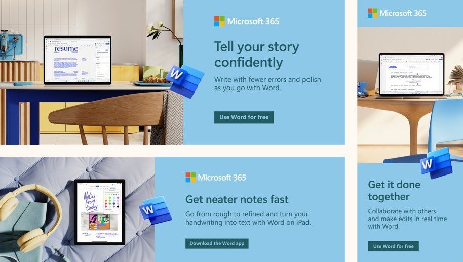 Microsoft Word | Multichannel promotion