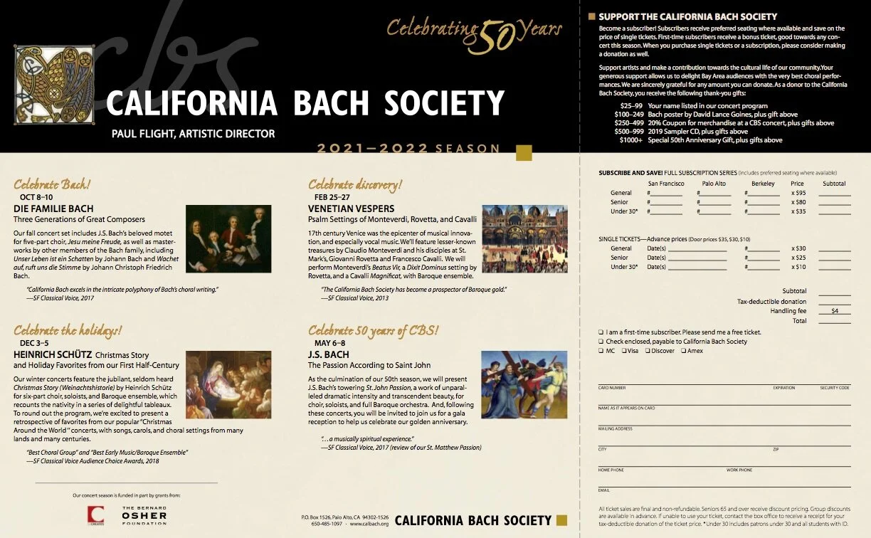 View and download our Season Brochure