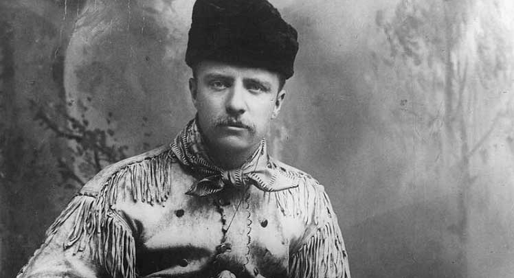 Before becoming one of those most celebrated American presidents, Teddy Roosevelt had greatness in his sights and was (clearly) ready to tackle the "dust and sweat and blood" that would be part of his journey.