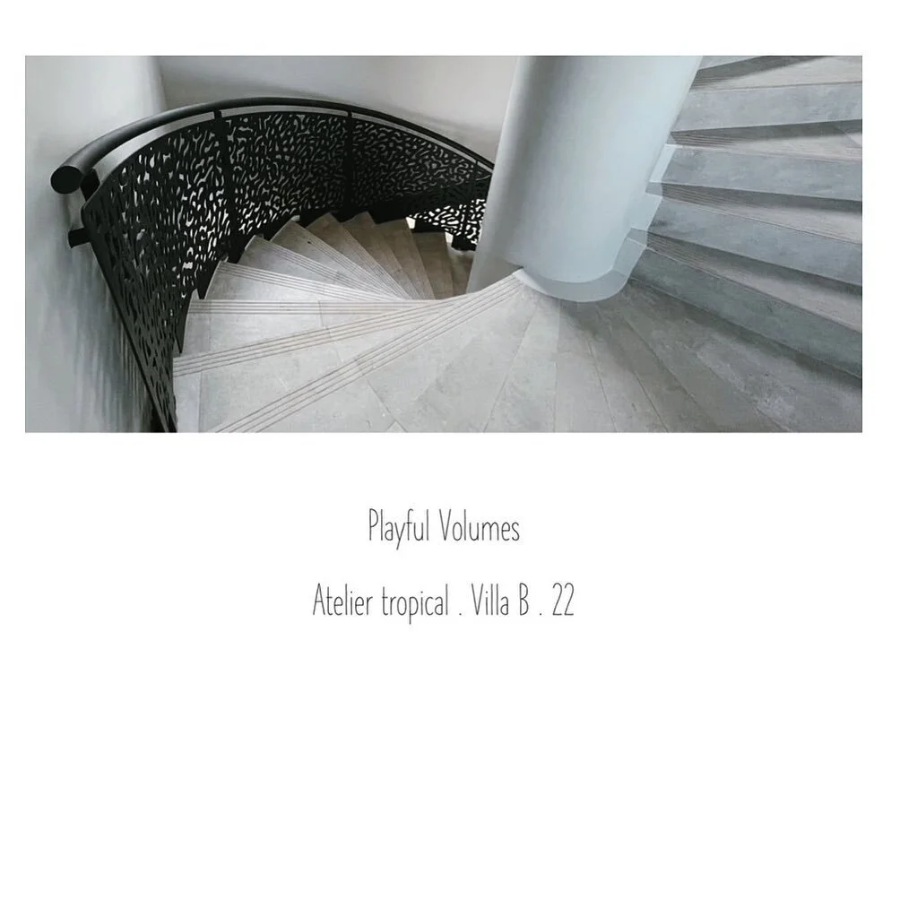 The End 🎈
Villa B @archi_atelier_tropical&bull;2022 🌍
______________
#africa #design #color #environment #buildingsite #railings #architect #architecture #architects #interiordesign #green #africanpattern #inspiration #earth #ateliertropical #archi