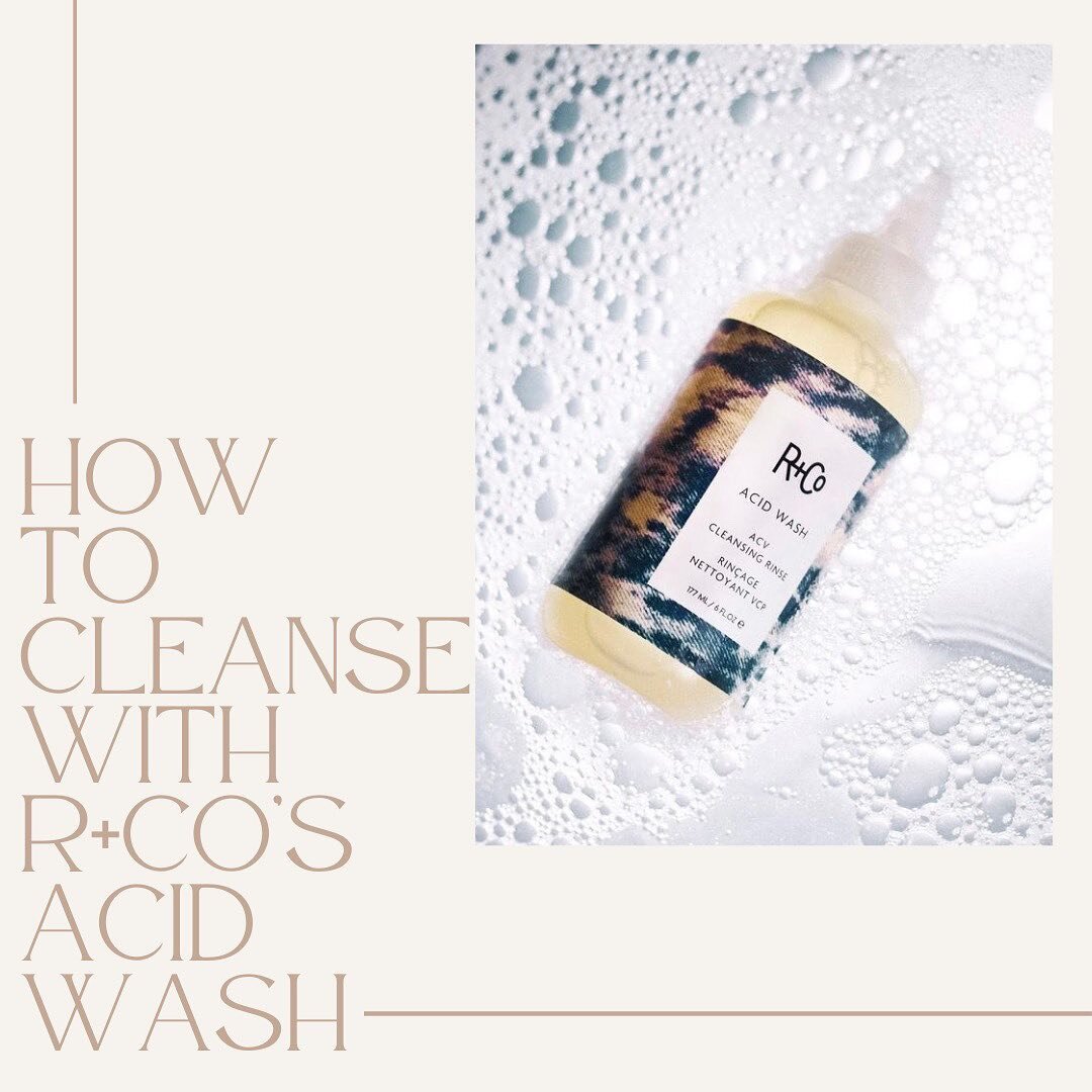Most people, especially dry shampoo/product addicts (us)🙋&zwj;♀️ should have an additional cleansing shampoo in their rotation. Acid wash is a great place to start. Swipe through to learn more, and let us know in the comments if you&rsquo;ve tried a