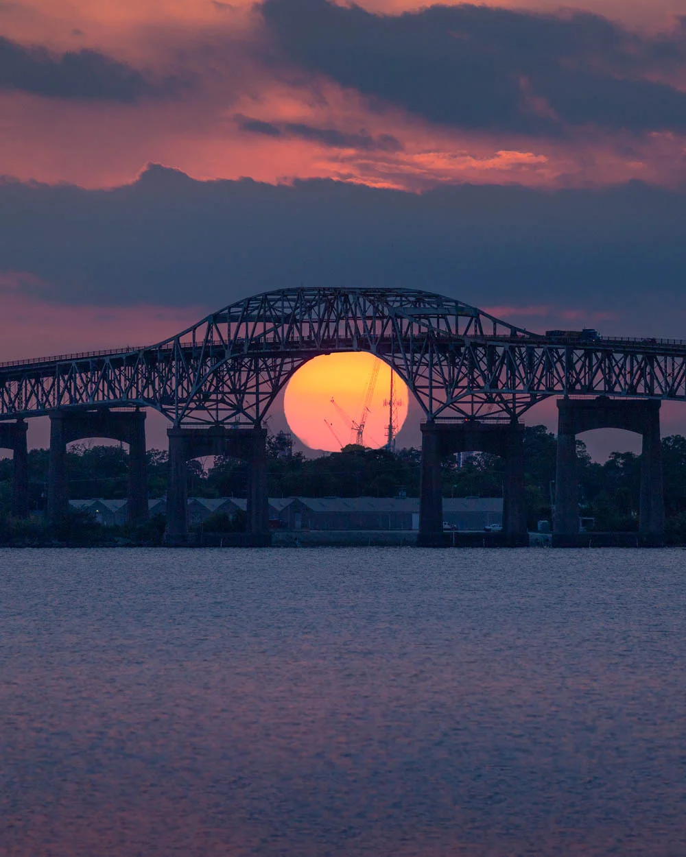 I10 Bridge Sunset