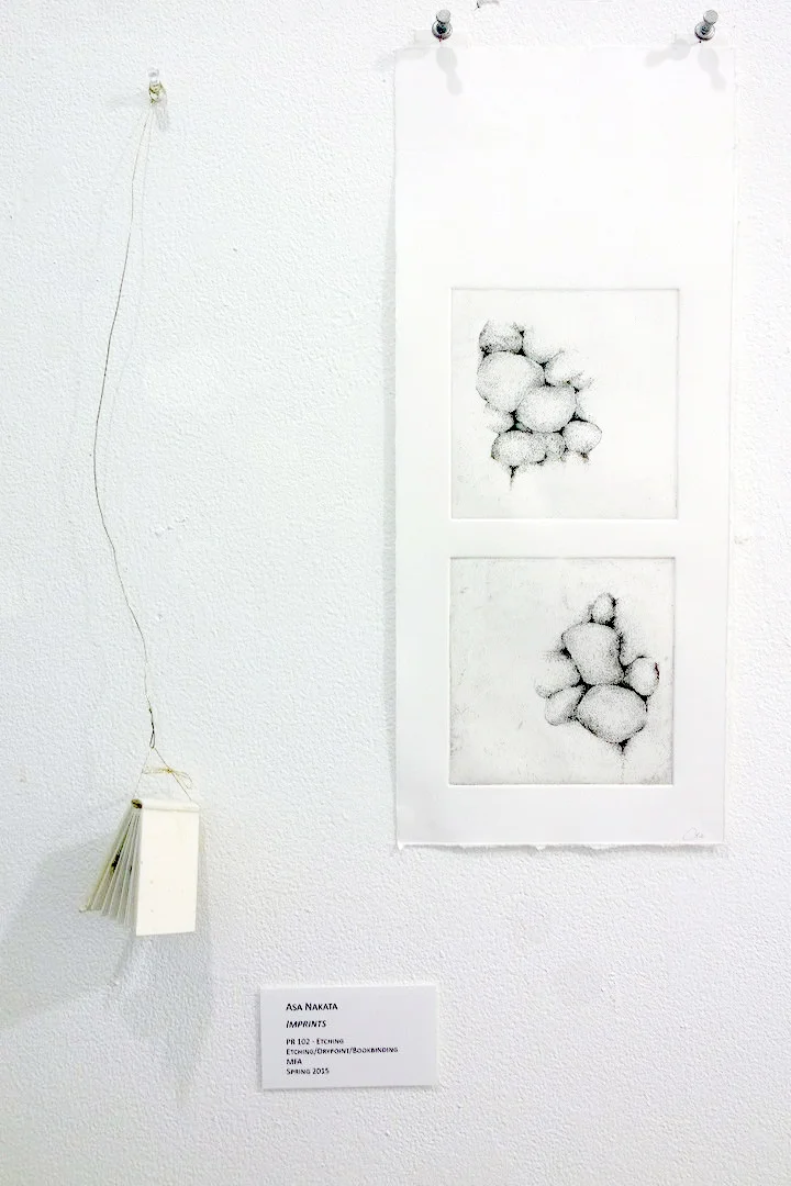  Soft ground etching print  Edition 5 