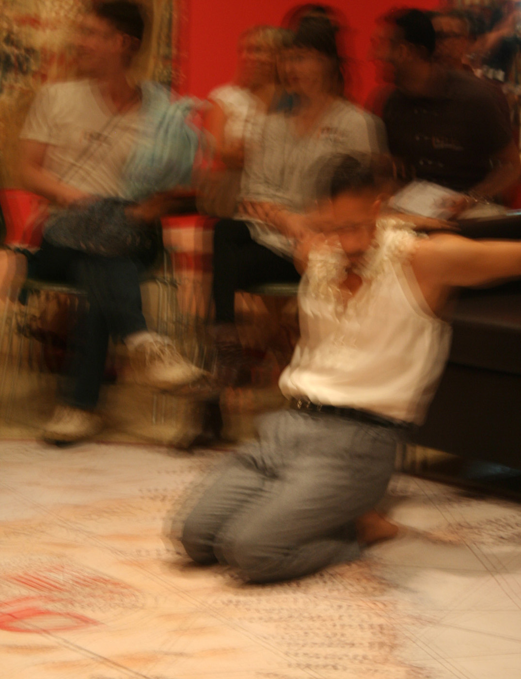 Another view of the dance performance in action.