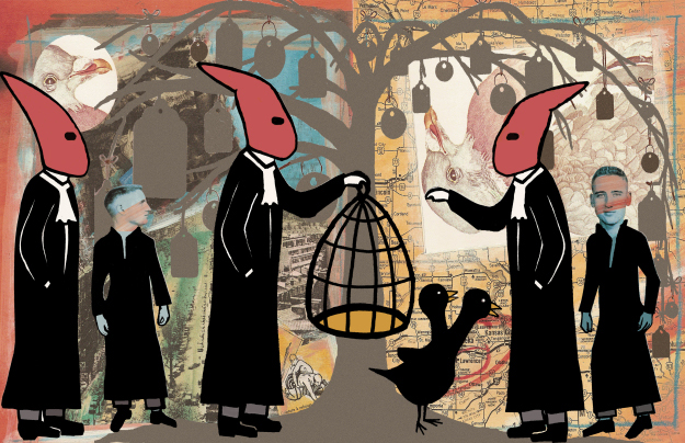 The Judgement of Brian Maxwell Butler. 11 x 17 inches, edition of 5, 2007. Kevin Greeland