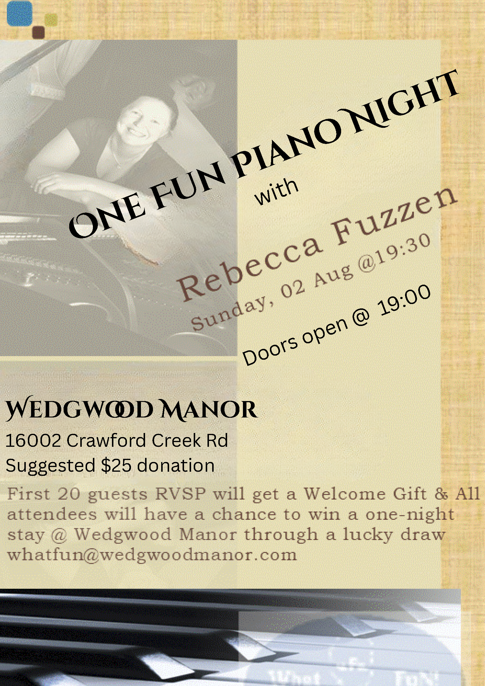 One Fun Piano Night