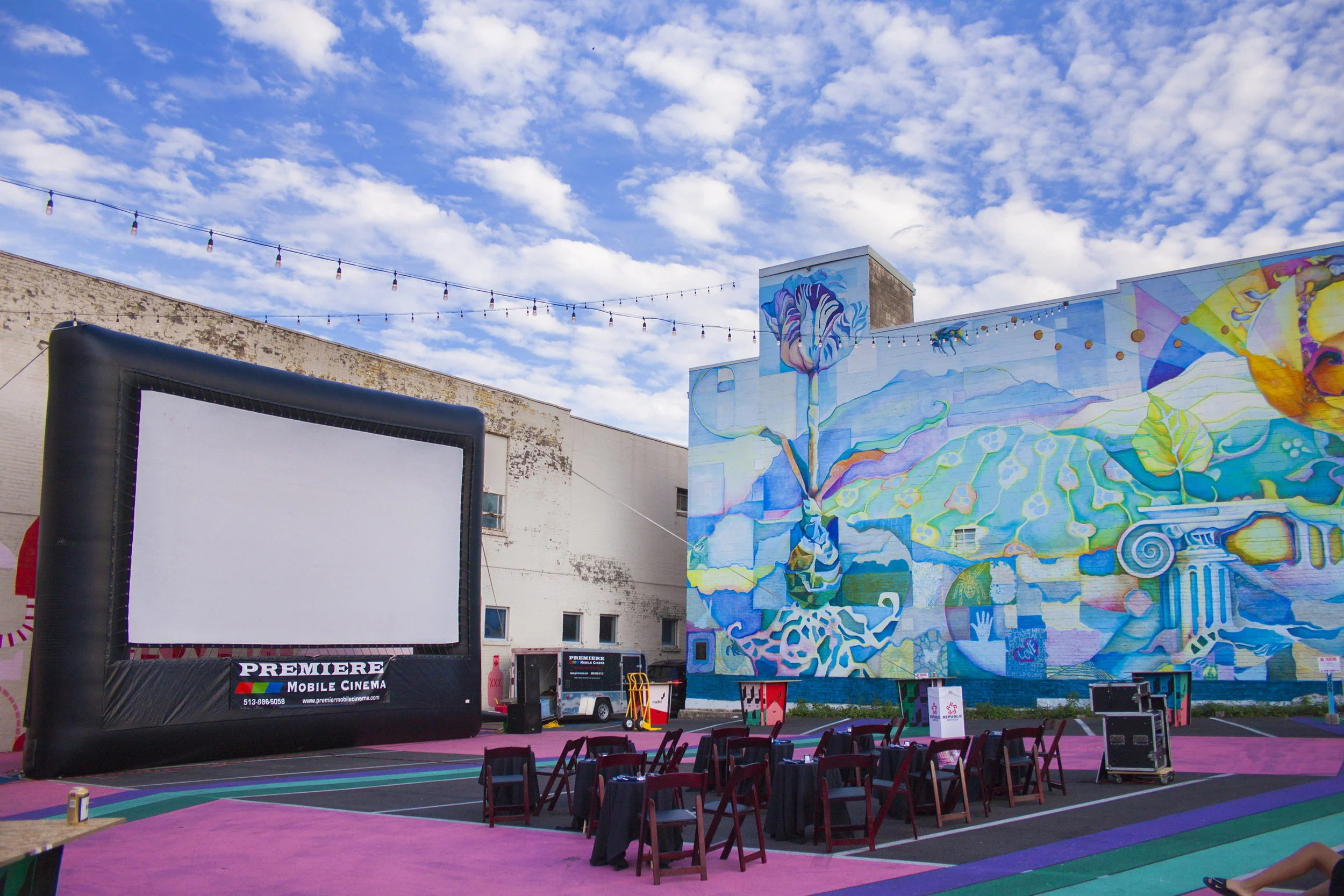 Gorilla Cinema Movie PopUp: 'The Goonies' in Covington's MadLot featuring a free screening with food + cocktails themed to the film