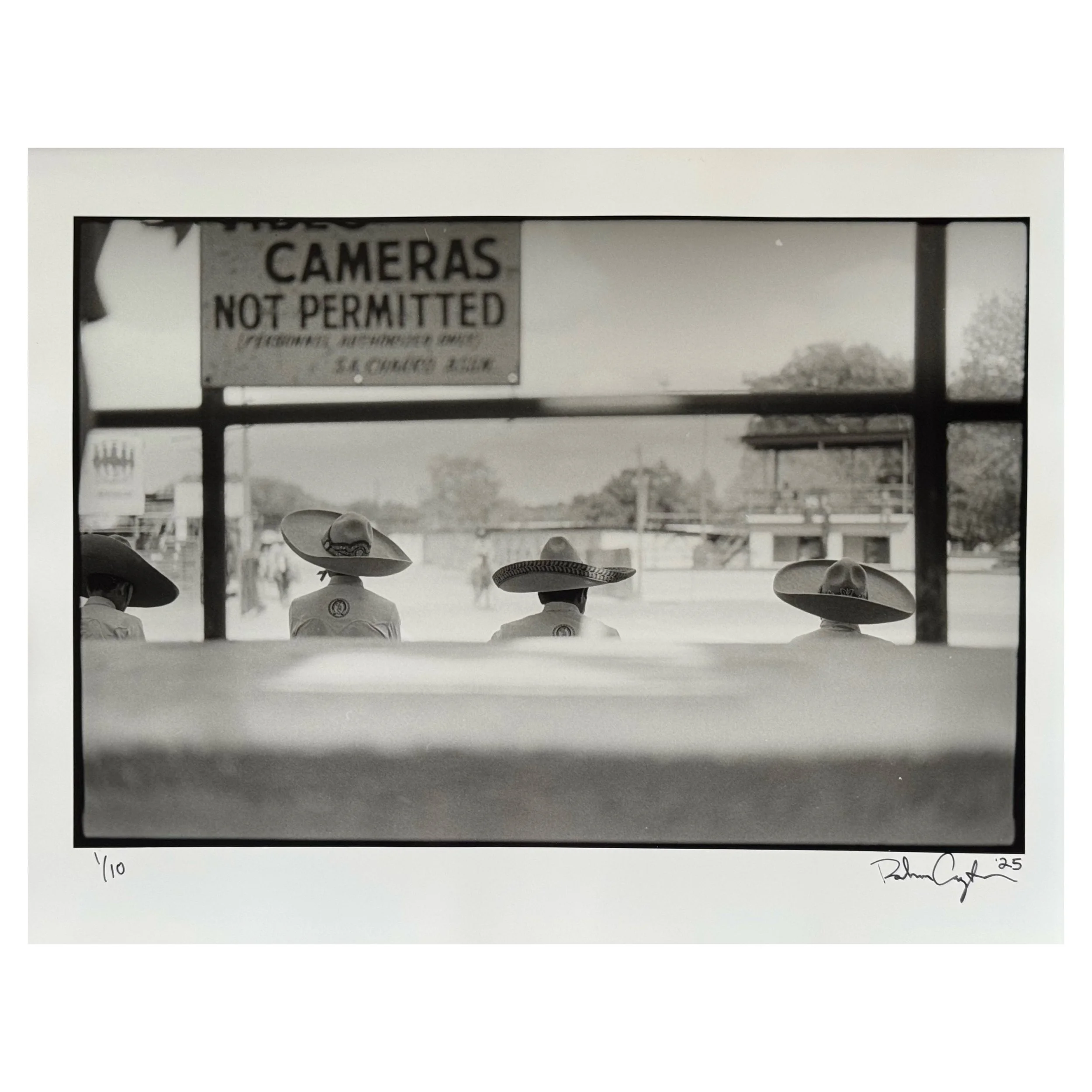 Cameras Not Permitted | 11x14" Darkroom Print