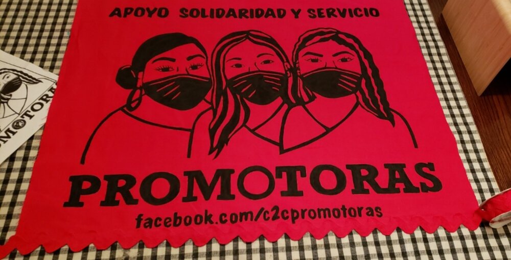 the logo Antonio designed for the C2C Promotoras