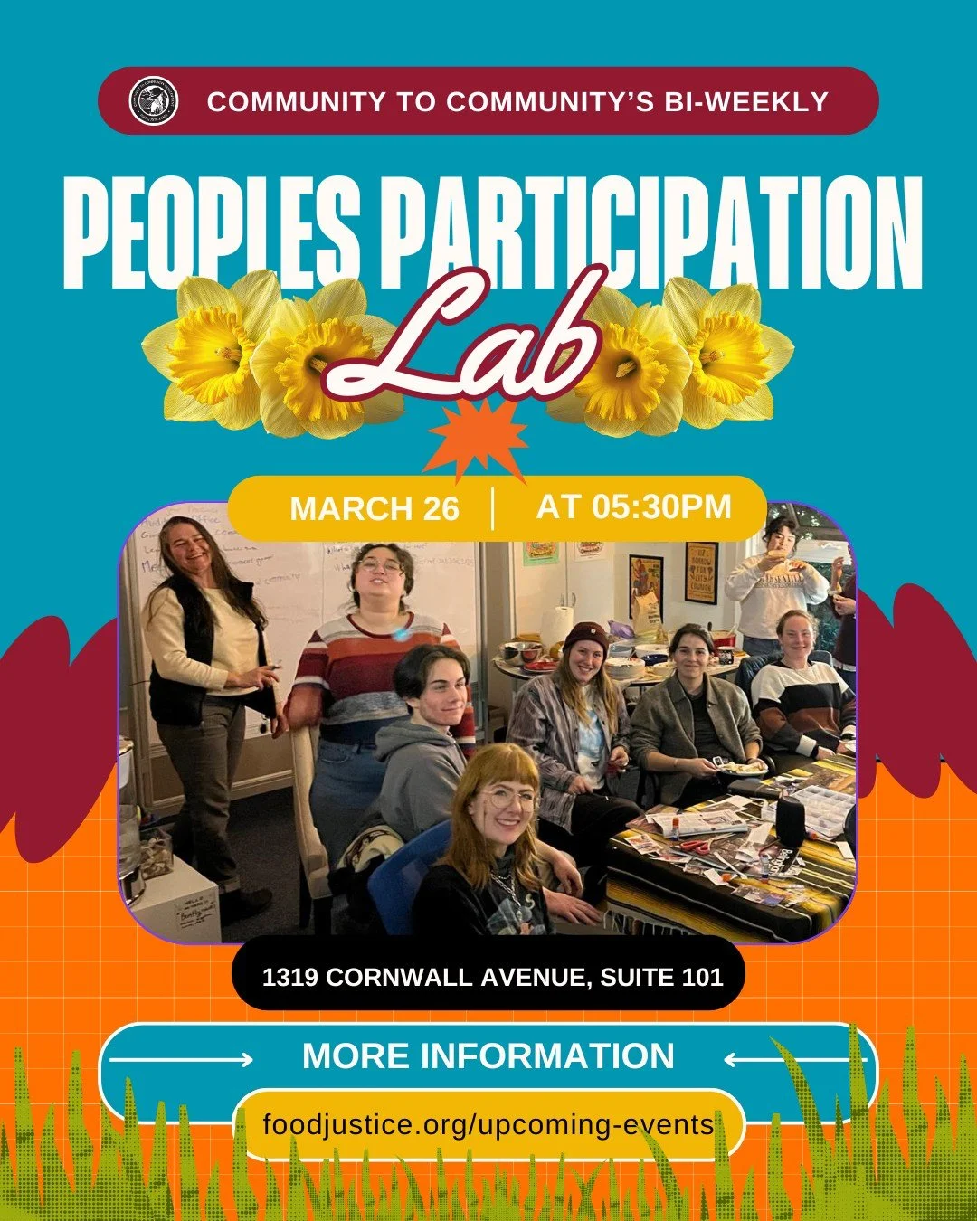 Our People&rsquo;s Participation Labs are a space for people to learn how to build community power towards system change! Join for fun, community-building, and collaborative conversations.

This Thursday our People&rsquo;s Participation Lab will be a
