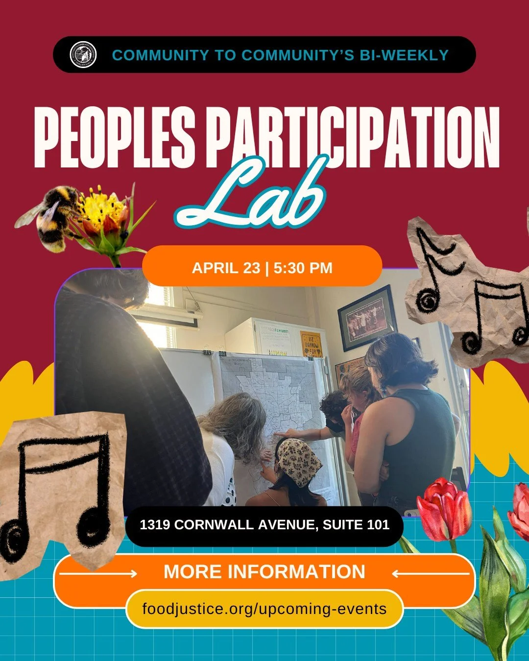 Our People&rsquo;s Participation Labs are a space for people to learn how to build community power towards system change! Join for fun, community-building, and collaborative conversations.

During this week&rsquo;s lab we will learn about how music p