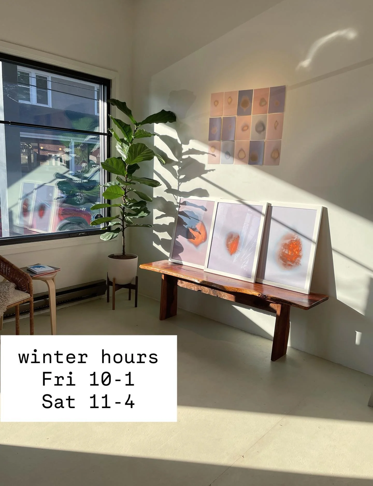 Let the light in! See you this weekend 🖤 
To book a private studio visit ✉️: artatever@gmail.com