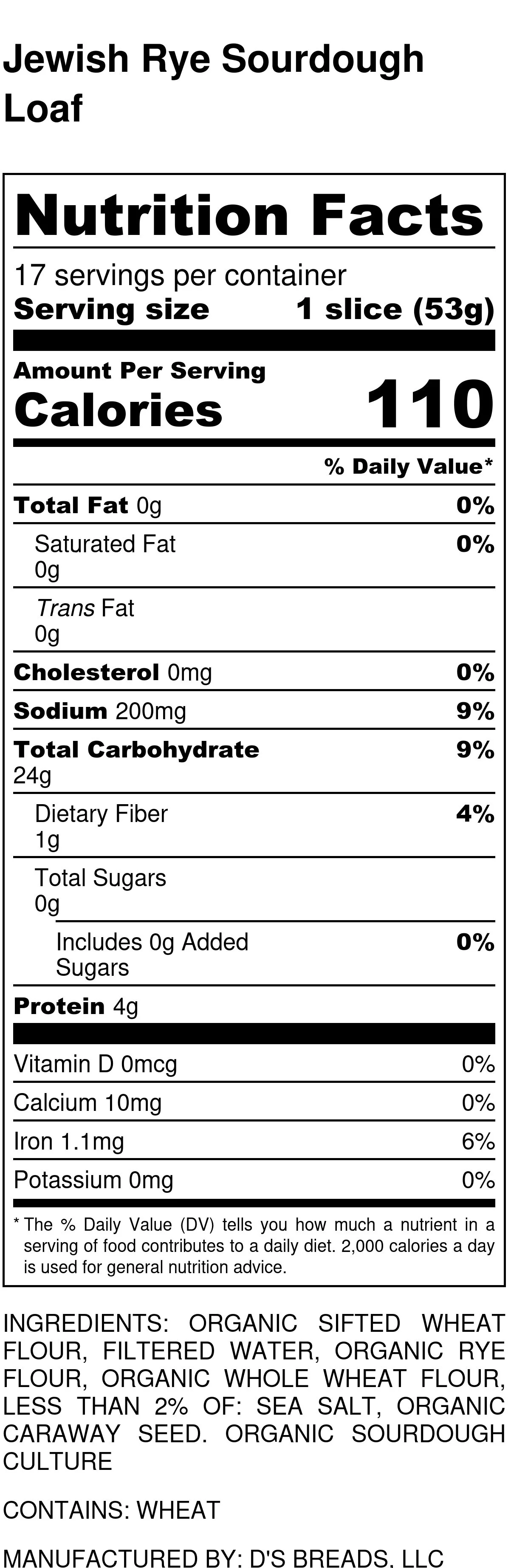 Jewish Rye Sourdough Loaf - Nutrition Label.jpg