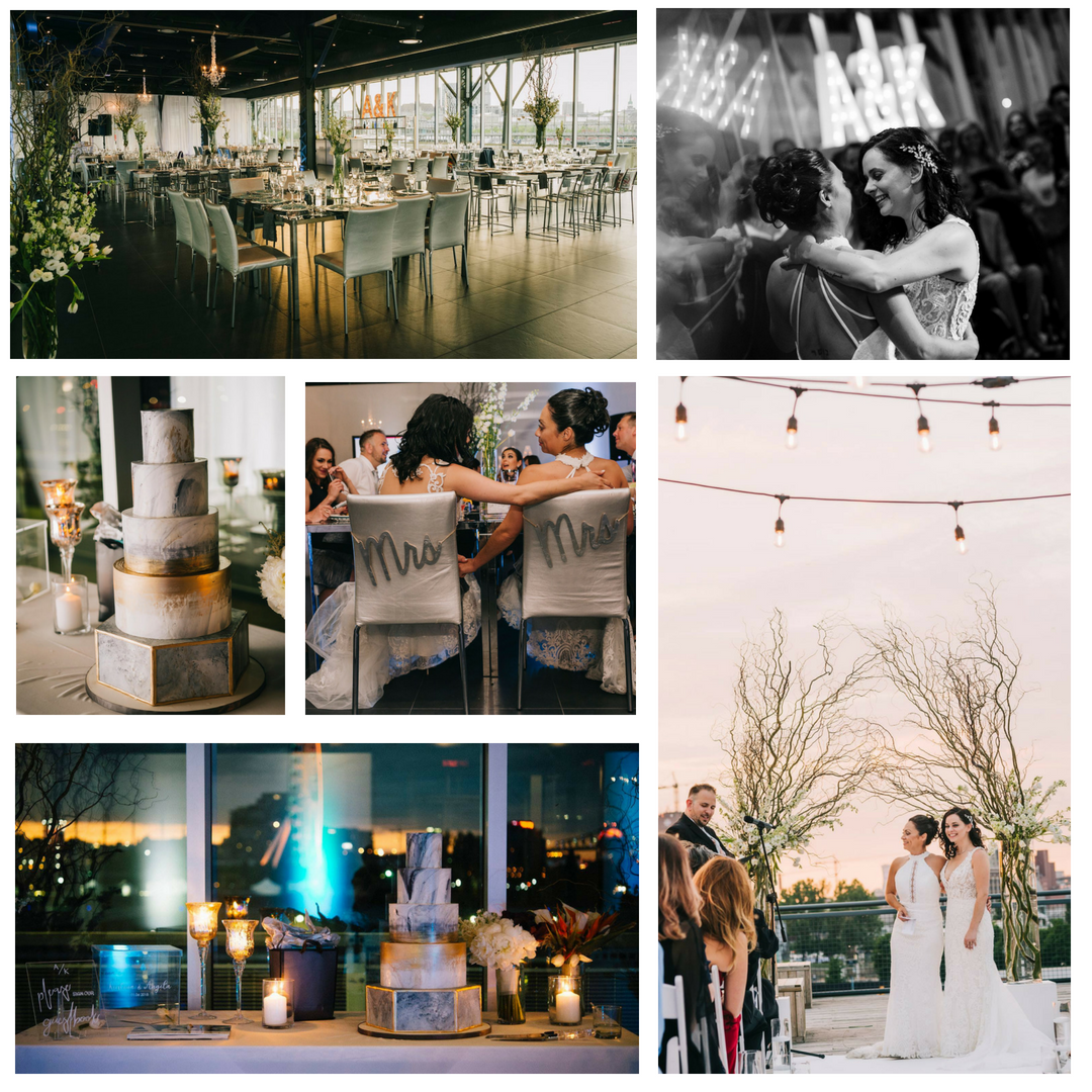 KRISTINA+ANGELA Lieu / Venue Belvedere Photographe/Photographer Blushing Bride Studio Planification, coordination et stylisme / Planning, coordination styling Le Coeur Bohème Fleuriste / Florist Fleur et sense Gateaux / Cake Patisserie Tillemont Maquillade + coiffure / Hair+MUA Atelier Eva Blance Traiteur / Catering Traiteur Brera Location / Rentals Celebrations Group