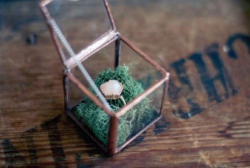1145 Boite à bagues en cuivre/Copper Ring Box 1