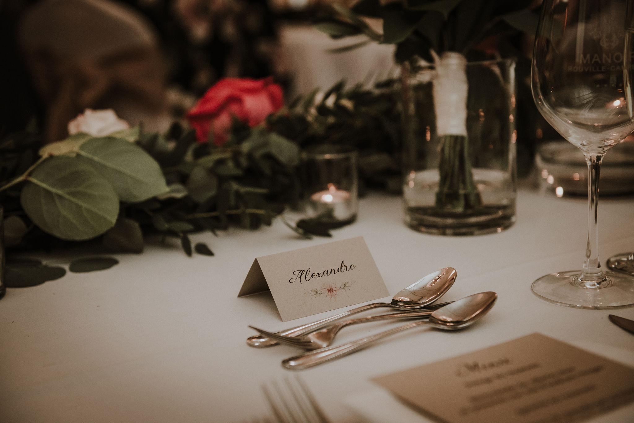 Marques place / Seating Cards Personnalisé / Custom