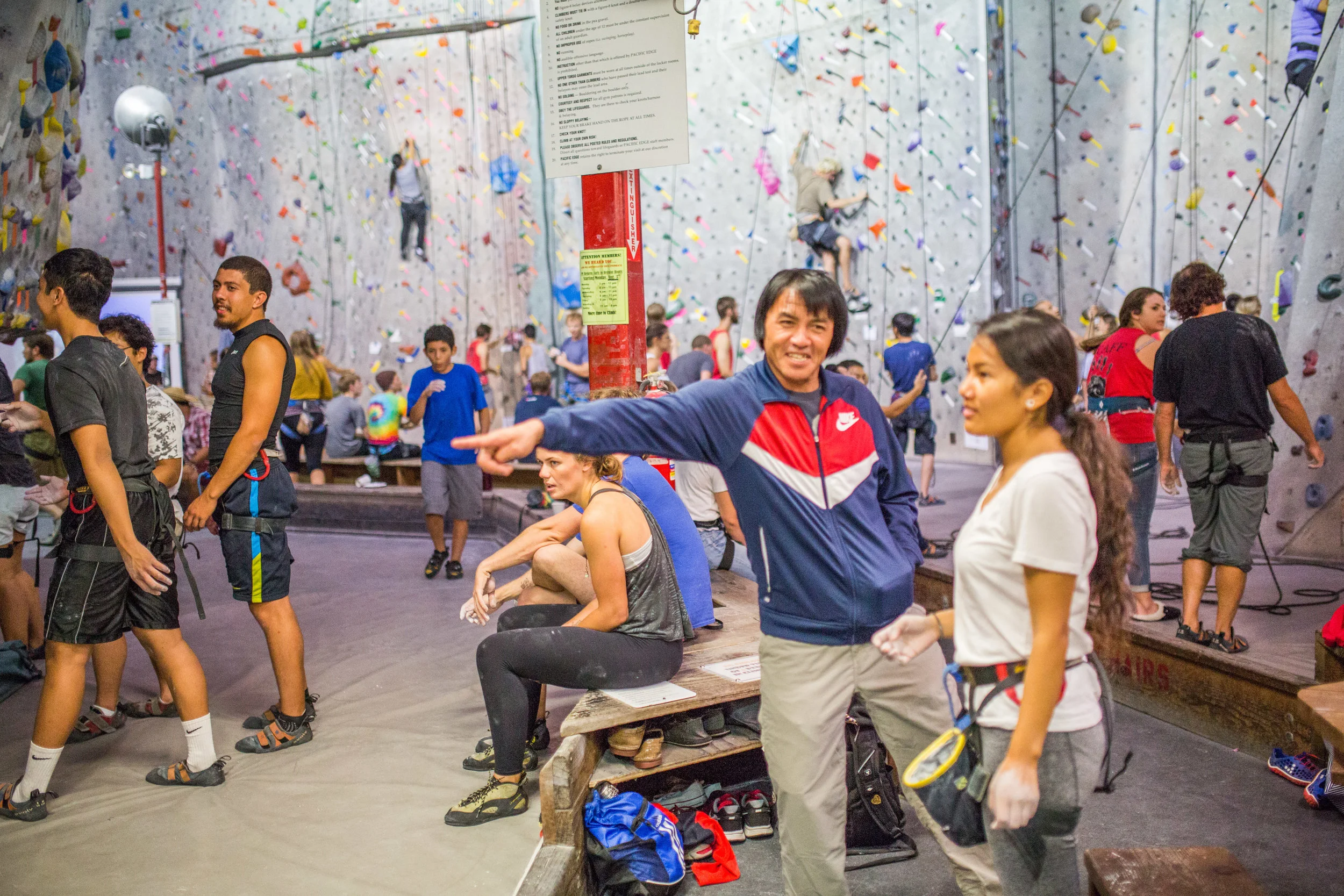 Folks having a Blast at the 2015 Climb for Nepal Event