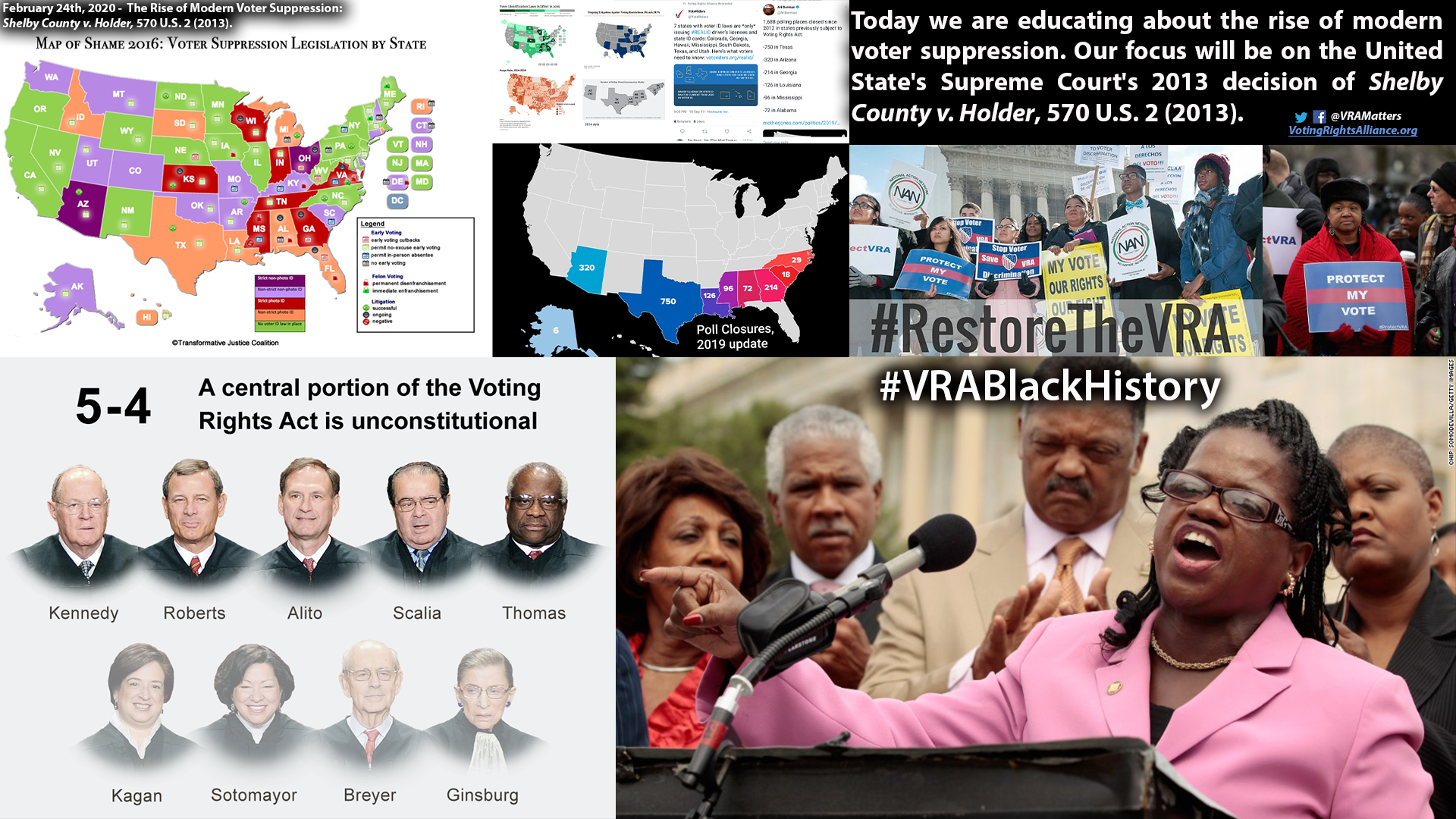 February 24 - The Rise of Modern Voter Suppression