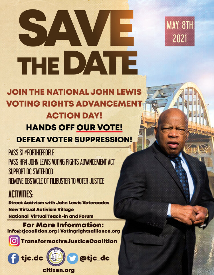 National John Lewis Voting Rights Advancement Action Day