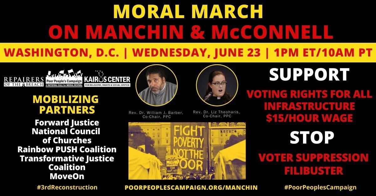 Moral March on Manchin &amp; McConnell