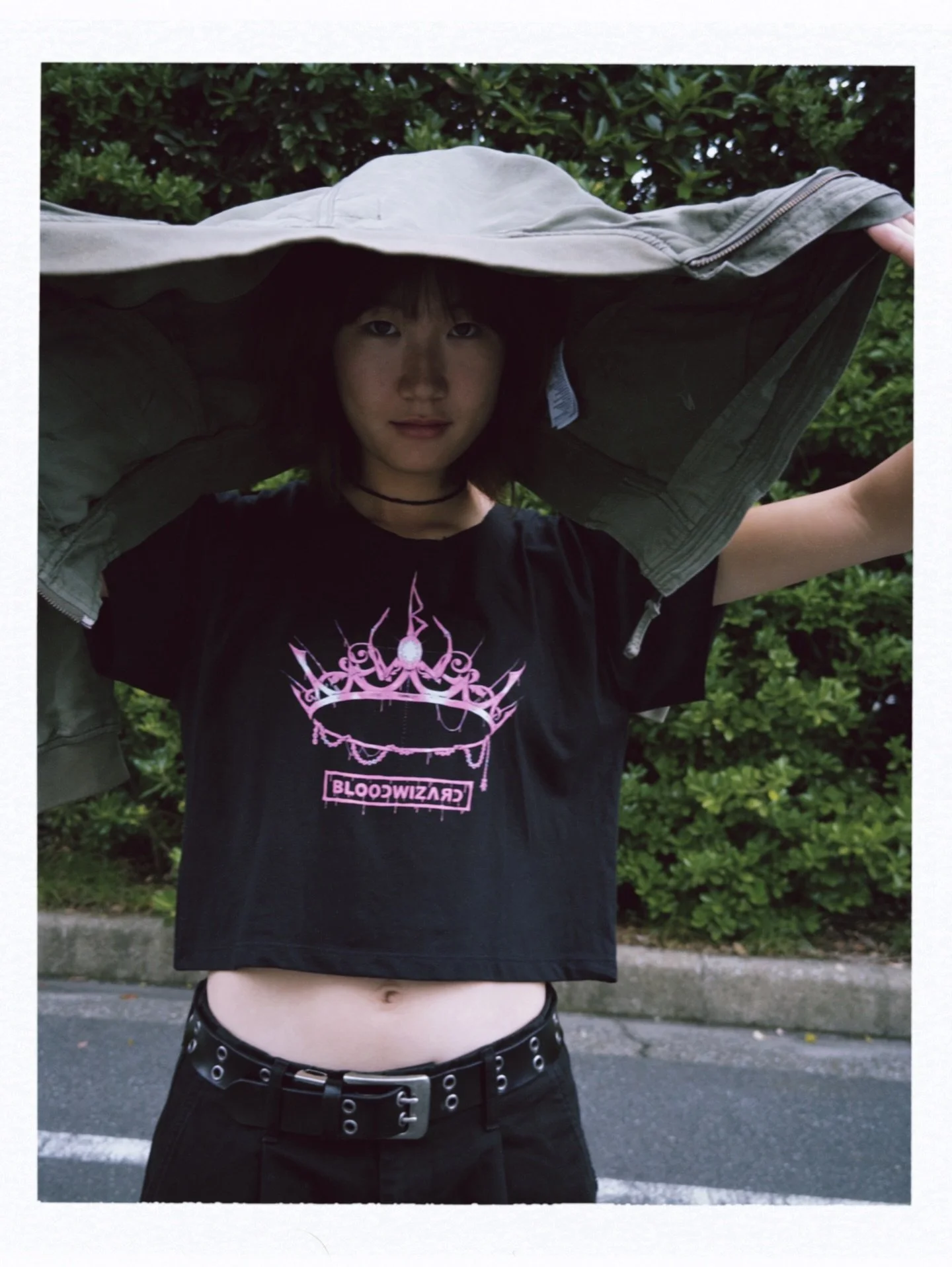 ✨ @asahikaihara ✨ new Crown crop top and board at shop.bloodwizard.com Pick one up before they&rsquo;re gone.