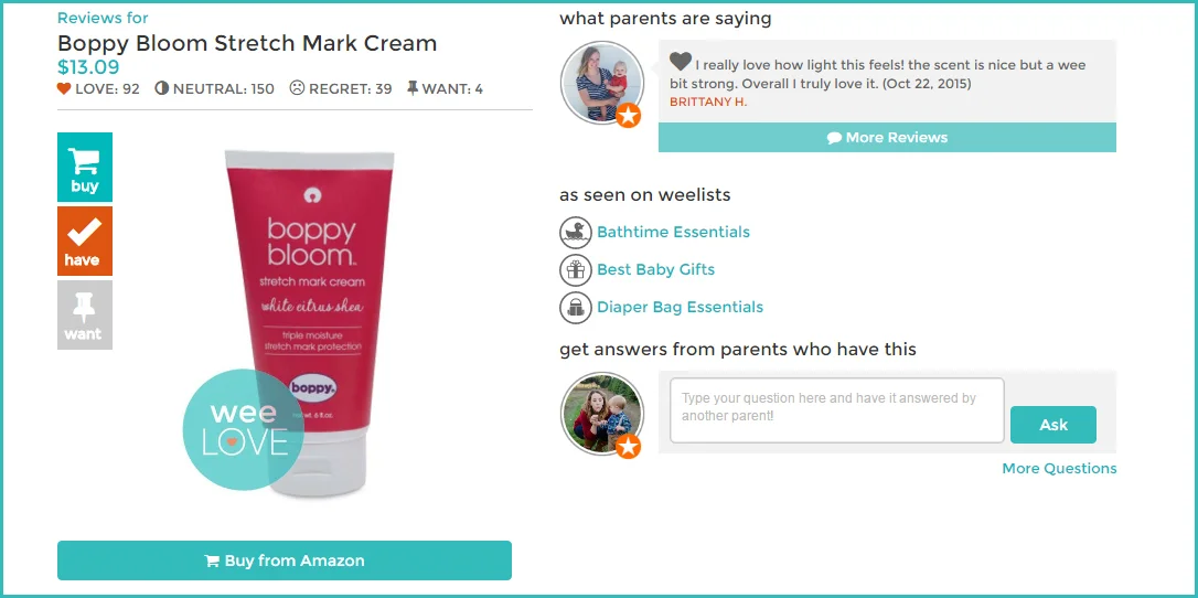 1. Use the link from the email we sent you to bring up the correct product page