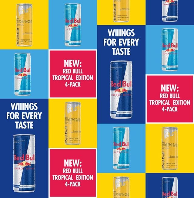 The Red Bull Tropical Edition unites the wings of Red Bull Energy Drink with the taste of tropical fruit and contains the same high-quality ingredients.⁠⠀
⁠⠀
#WomansWorldBlackBoxNZ #BlackBoxNZ #GivesYouWings ⁠⠀
⁠⠀