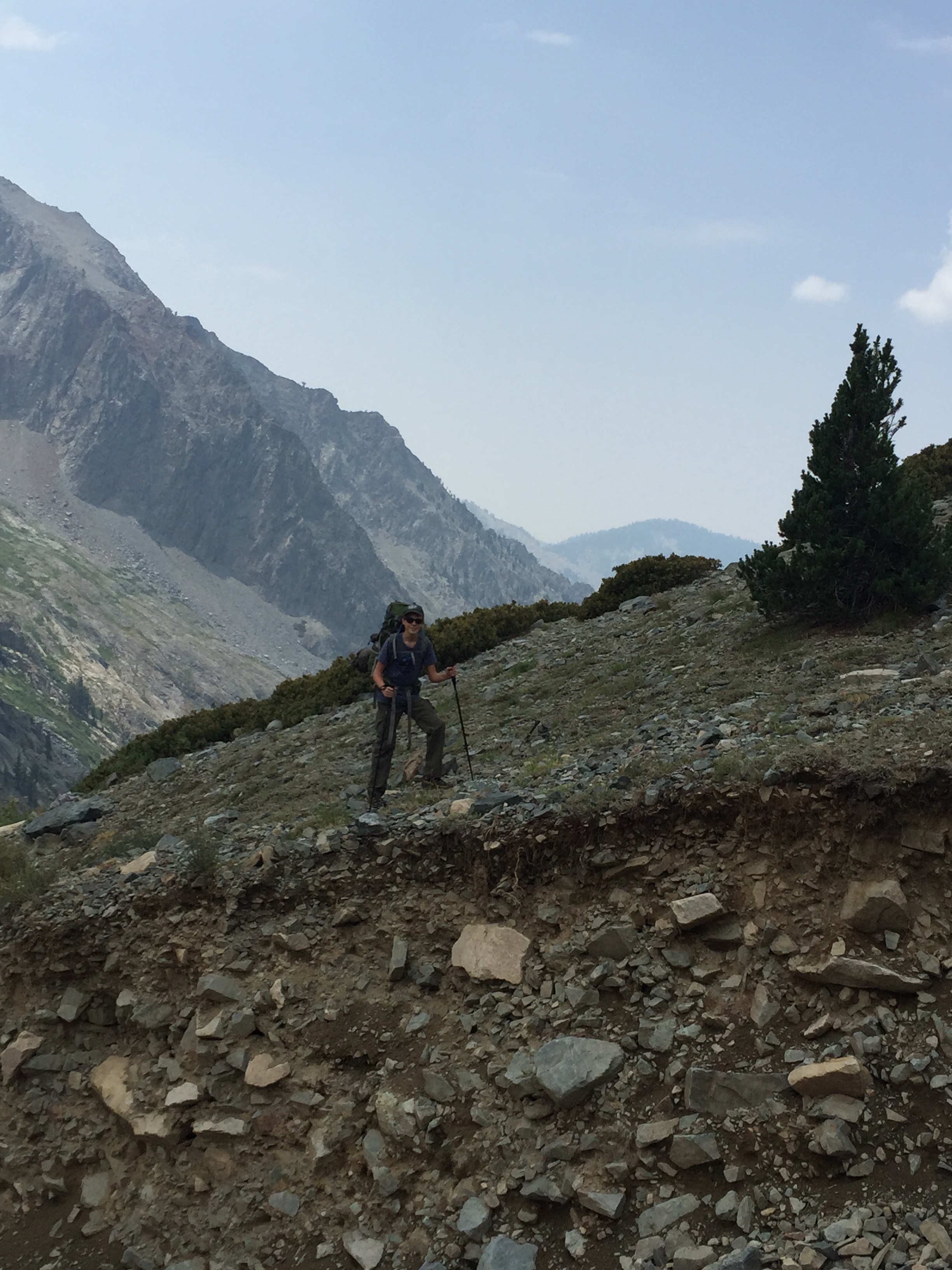 Major trail washout