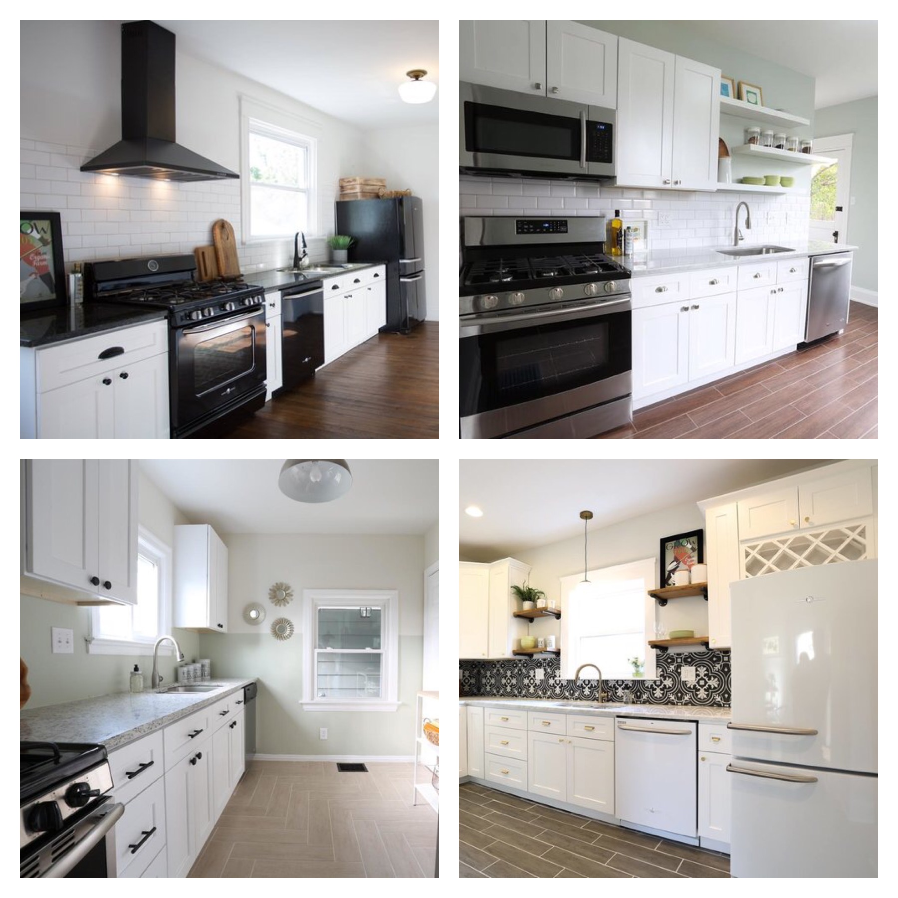 White Kitchen Cabinets 4 Ways Revival Designs