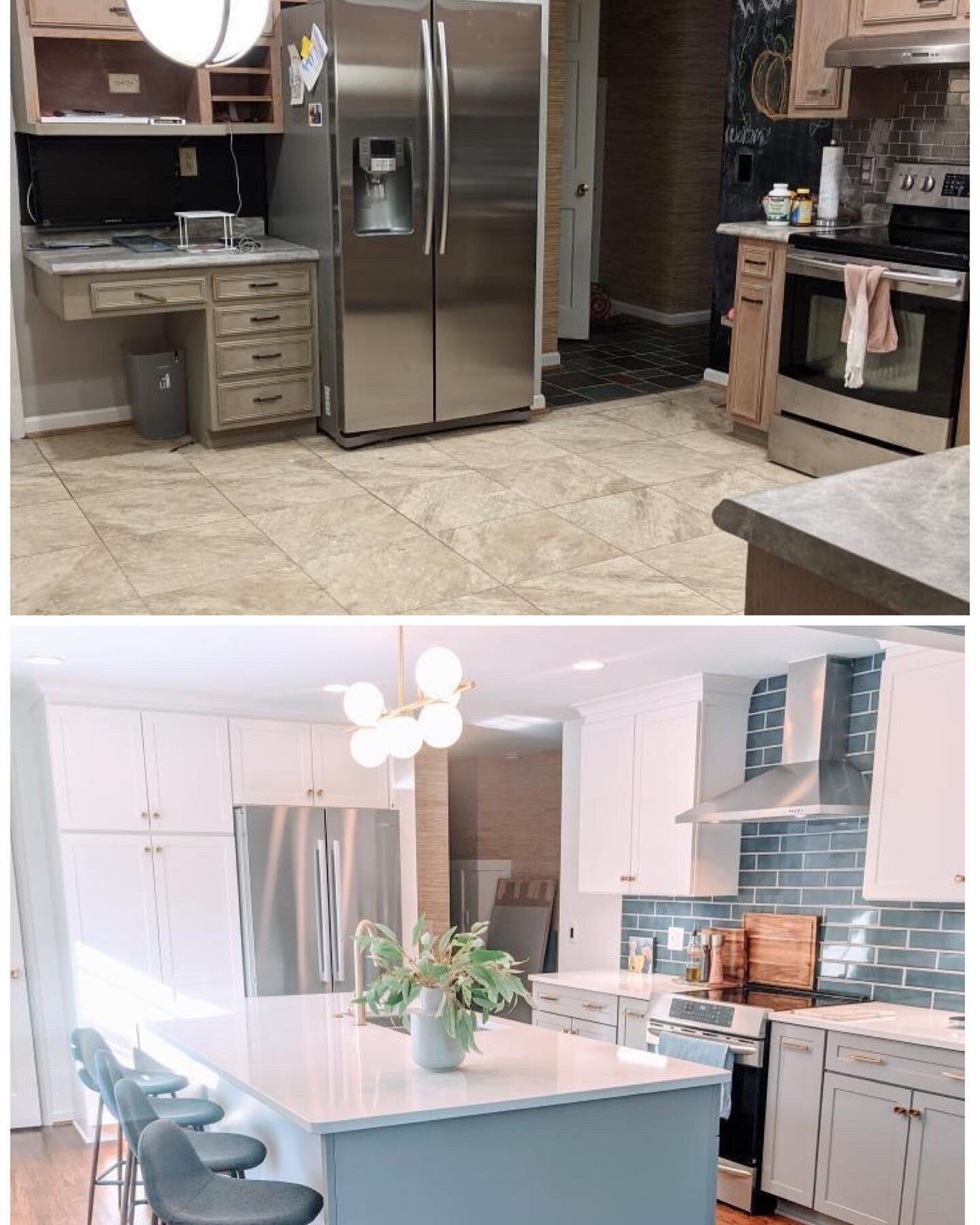 This stunning kitchen was the result of careful planning and sourcing during a 2-hour design consultation. My client Chris took the ideas we discussed and hit the ground running, making it all happen within his budget and on a speedy timeline. In our