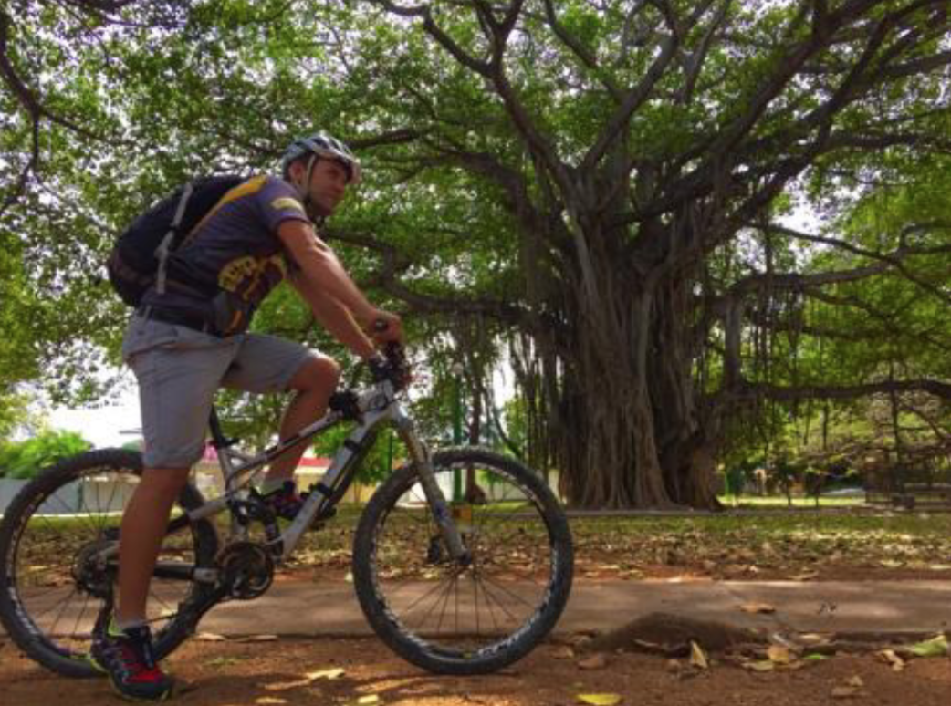 Biking