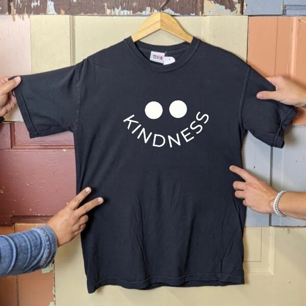 Kindness Tee (go win logo on back of tee)