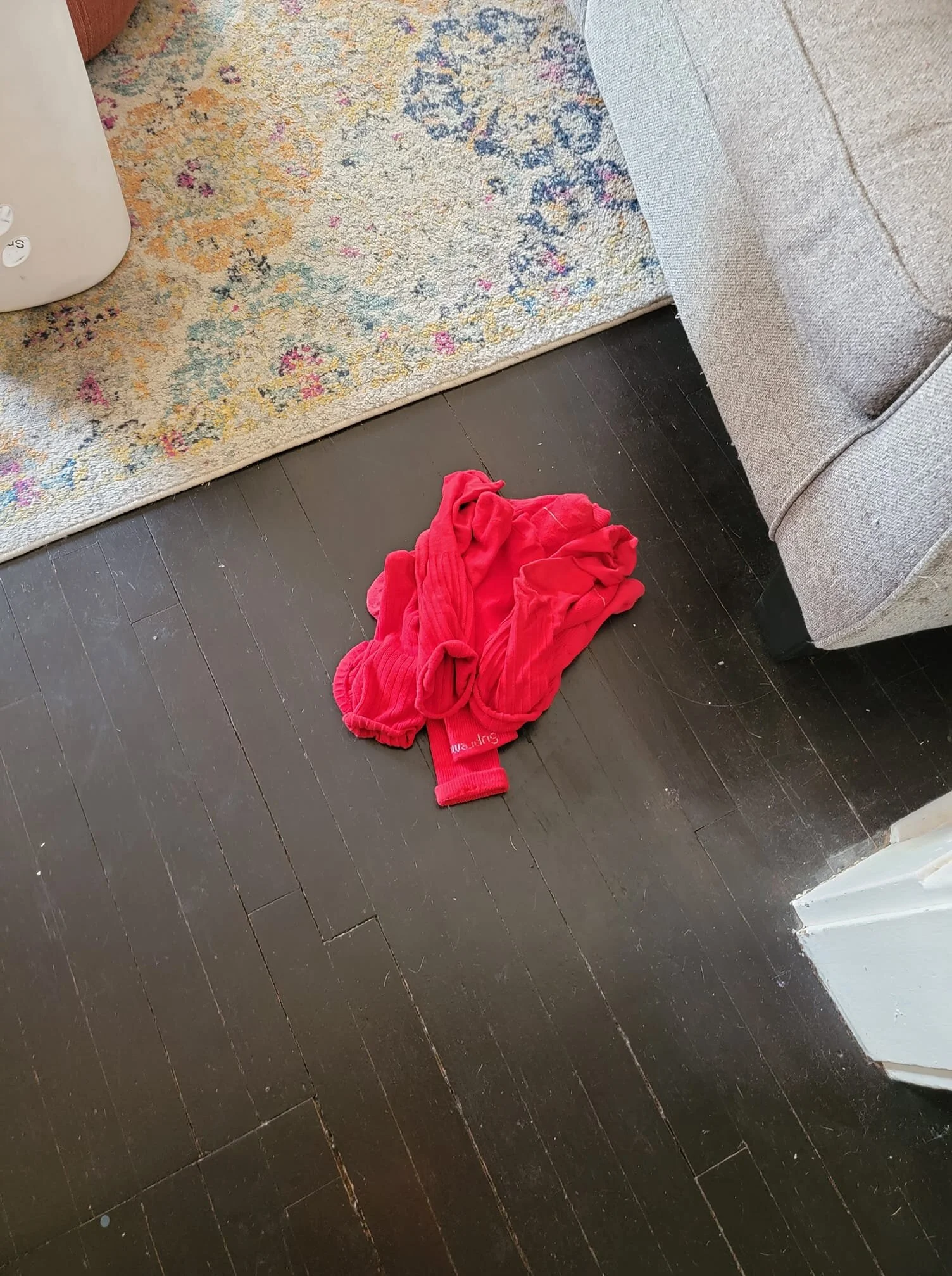 It's really not about socks on the floor in our marriage