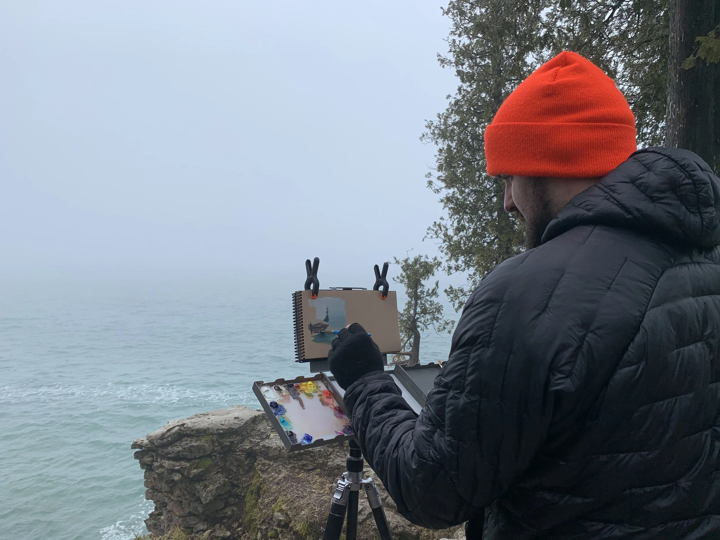 Get outside your comfort zone.